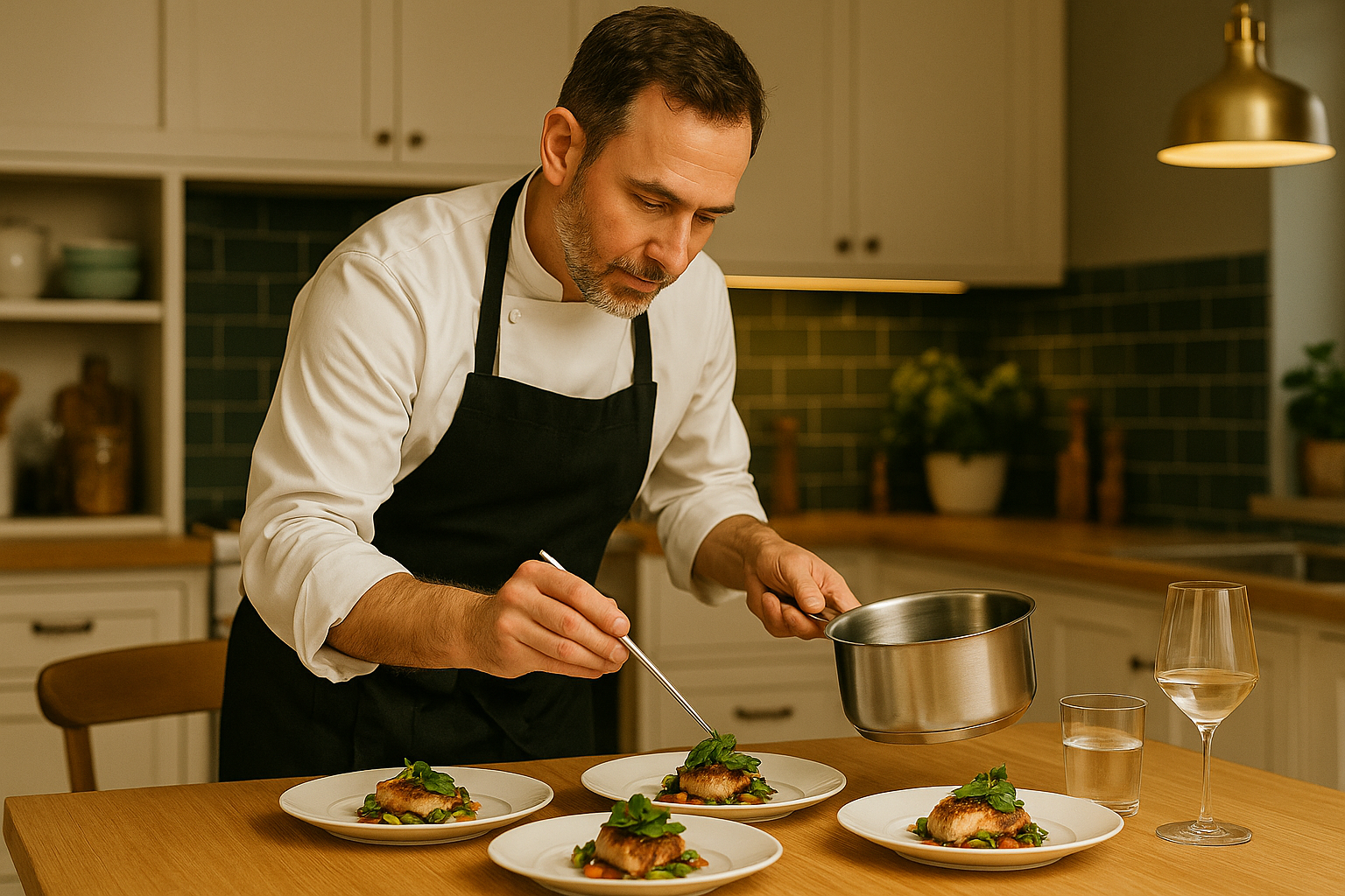 Leie kokk hjem, til bryllup eller selskap