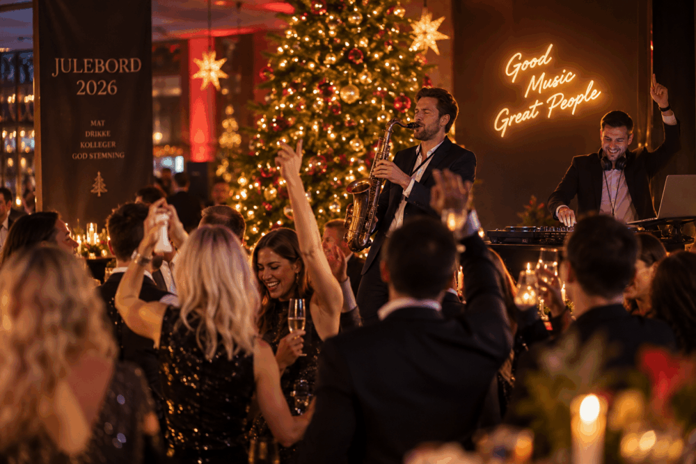 Underholdning til julebord 2026 – 15 ideer som skaper god stemning